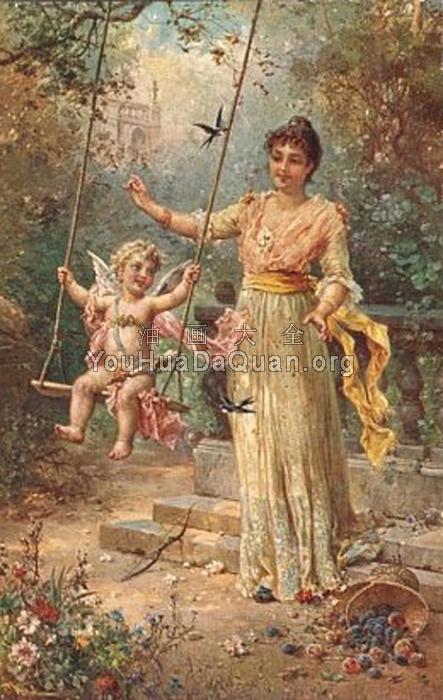 Hans Zatzka artwork - 汉斯·萨茨卡